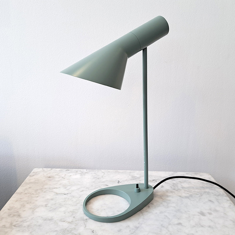 Louis Poulsen AJ Mini Table Lamp Damaged Pale Petroleum