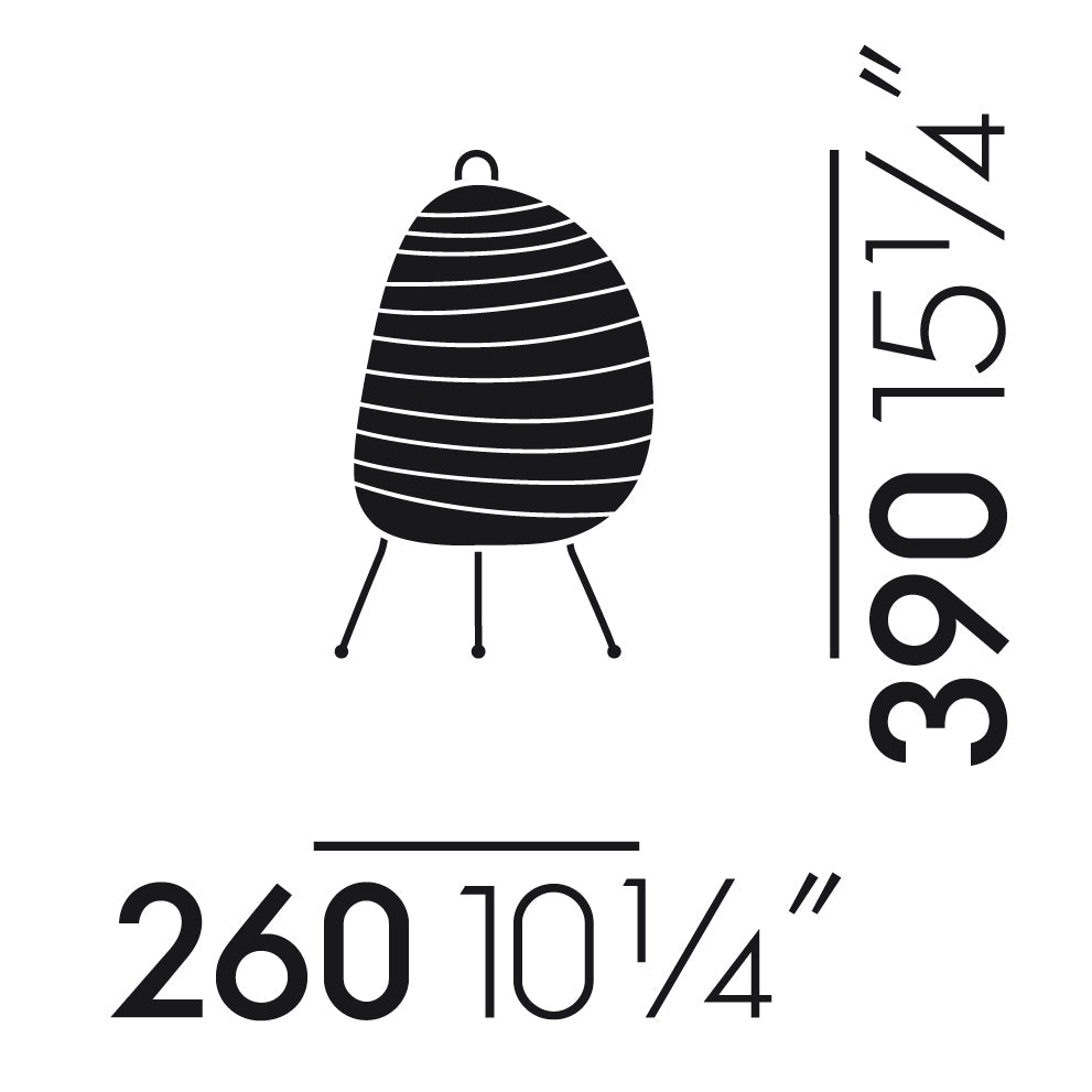 Vitra Akari 1N Table Lamp