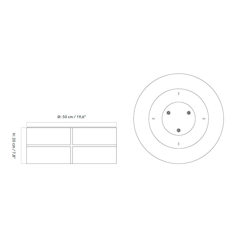 Audo Hashira Ceiling Light