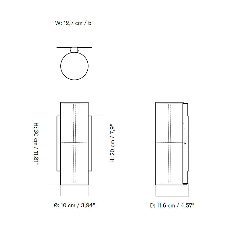 Audo Hashira Wall Light