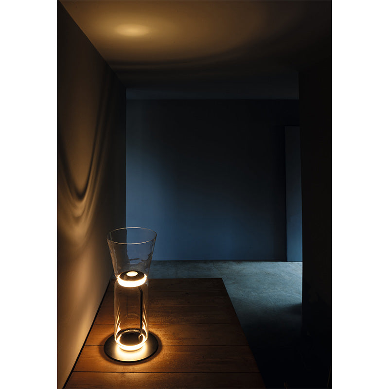 Flos Noctambule Floor 1 High Cylinder Cone Small Base