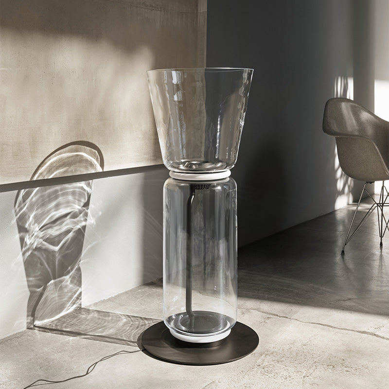 Flos Noctambule Floor 1 High Cylinder Cone Small Base