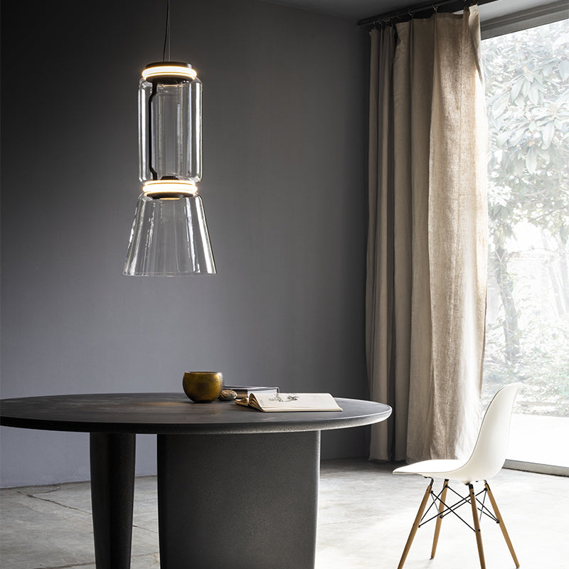 Flos Noctambule Suspension 1 Low Cylinder Cone