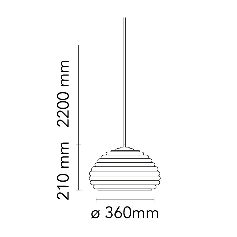 Flos Splugen Brau Pendant Light