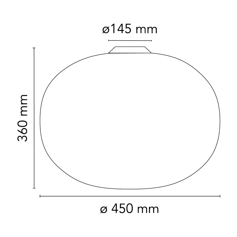 Flos Glo-Ball C Ceiling Light