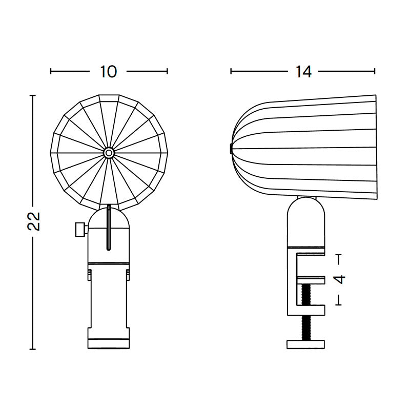 Hay Noc Clip Light