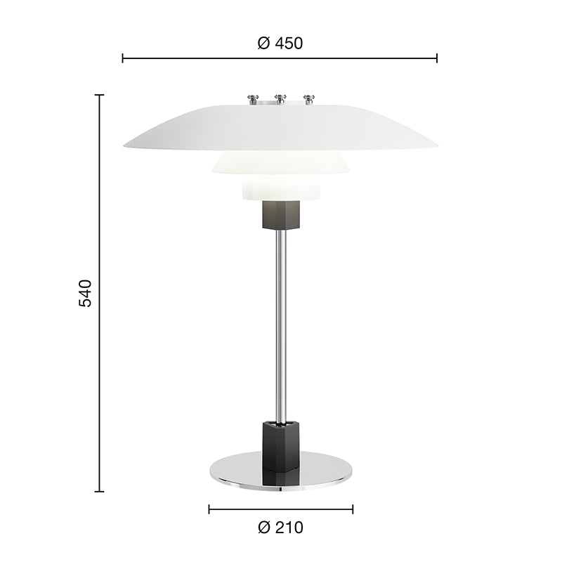 Louis Poulsen PH 4/3 Table Lamp