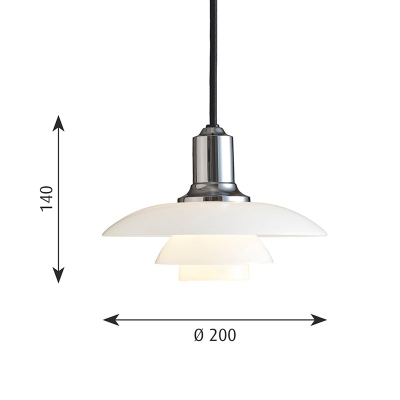 Louis Poulsen PH 2/1 Pendant Light