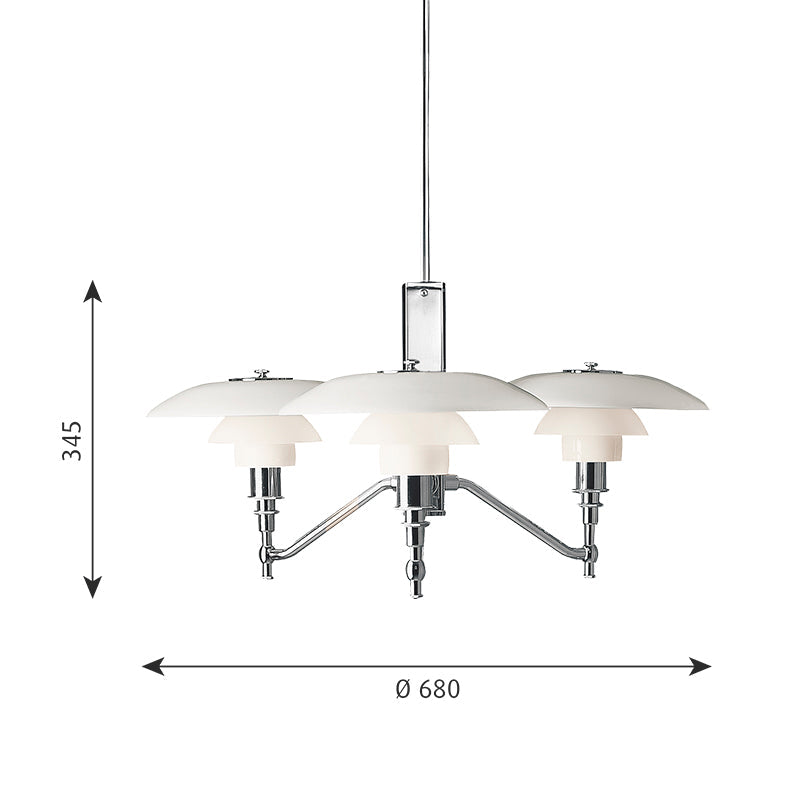 Louis Poulsen PH 3/2 Academy Pendant Light