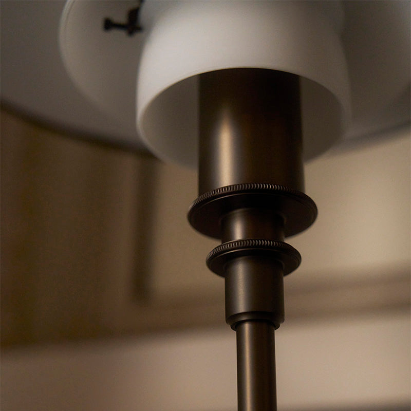 Louis Poulsen PH 3/2 Aged Brass Opal Table Lamp