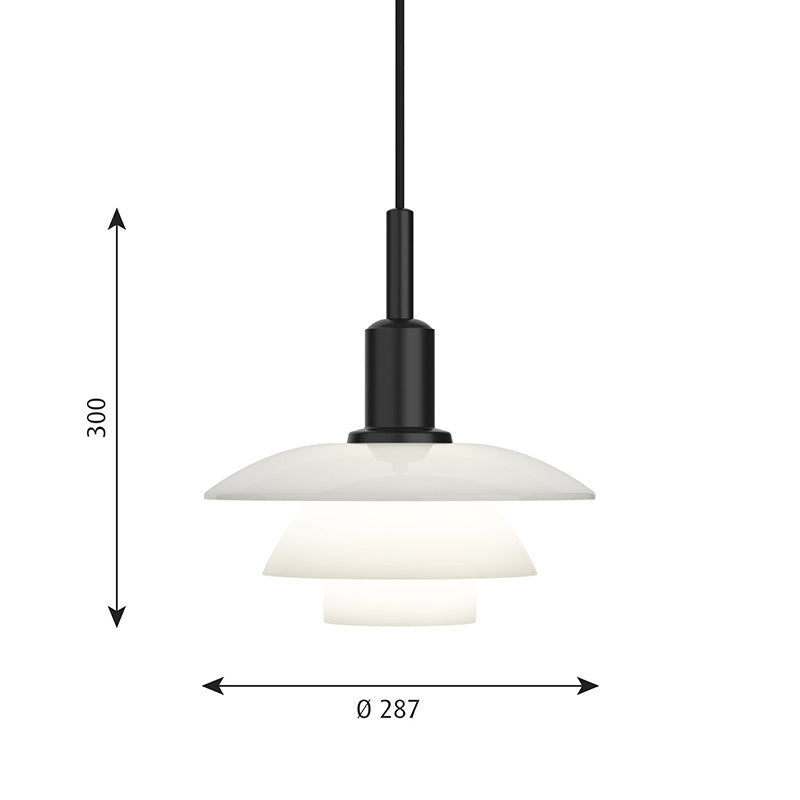 Louis Poulsen PH 3/3 Pendant Light