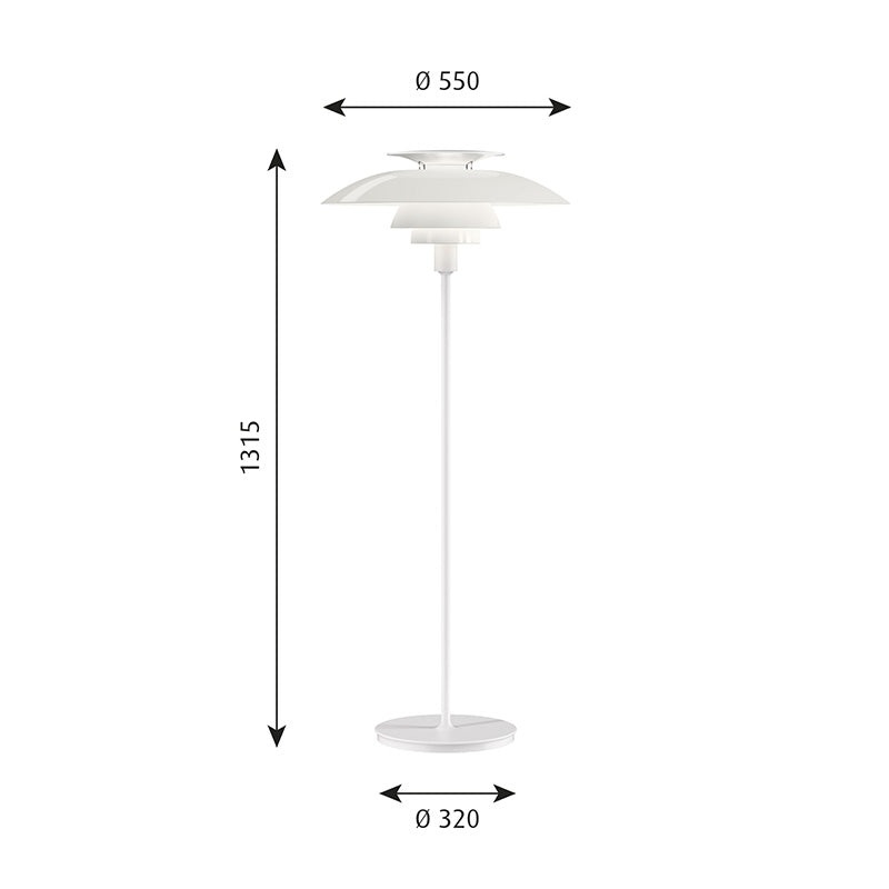 Louis Poulsen PH 80 Floor Lamp