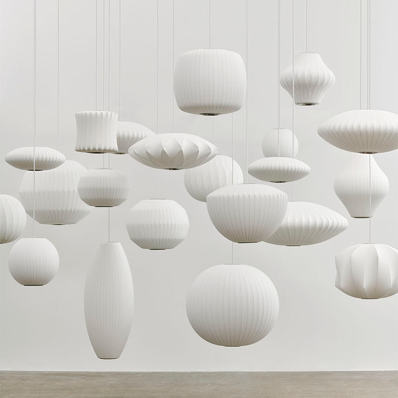 Hay George Nelson Roll Bubble Pendant Light
