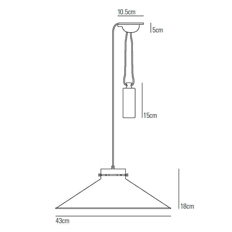 Original BTC Codie Rise & Fall Pendant Light