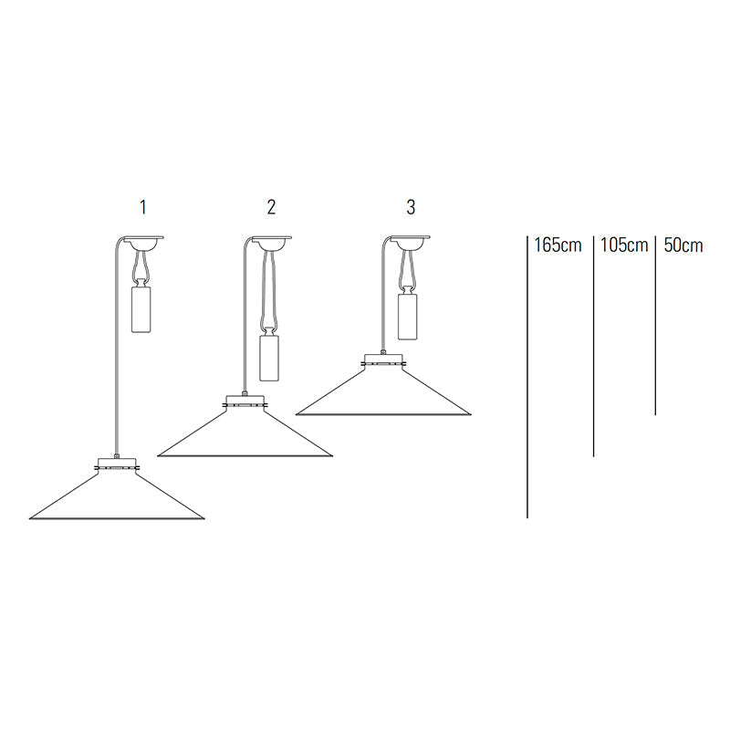 Original BTC Codie Rise & Fall Pendant Light