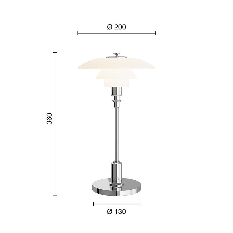 Louis Poulsen PH 2/1 Portable Table Lamp