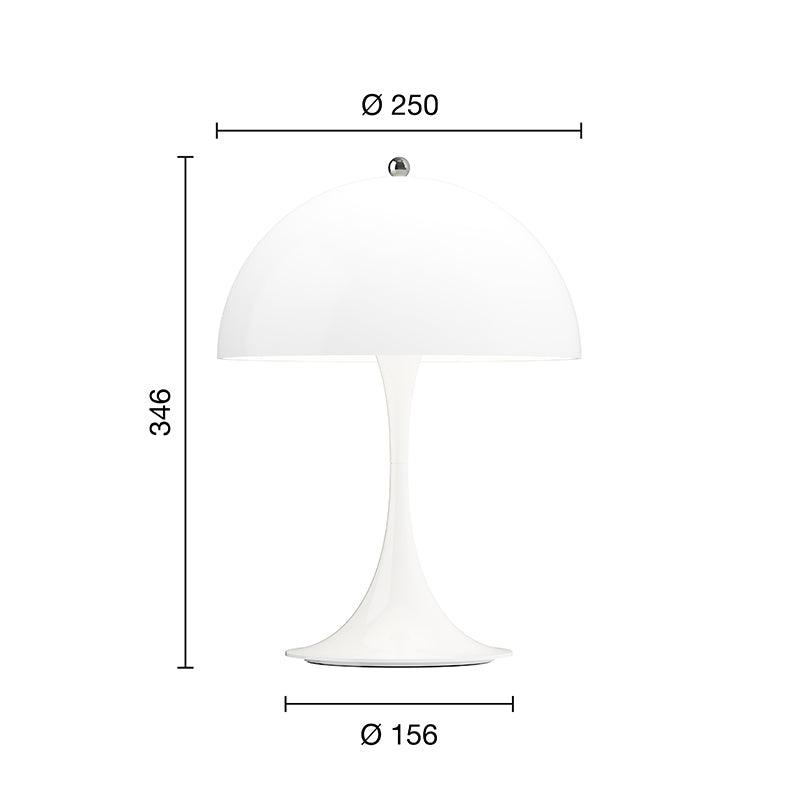 Louis Poulsen Panthella 250 Portable Table Lamp V3