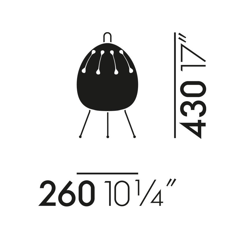 Vitra Akari 1AD Table Lamp