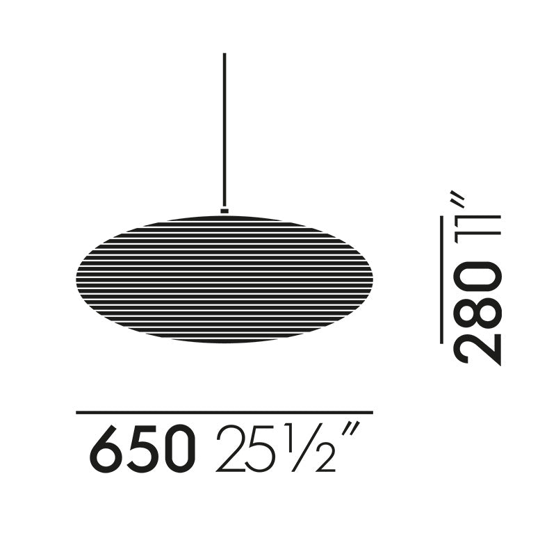 Vitra Akari 21A Suspension Light