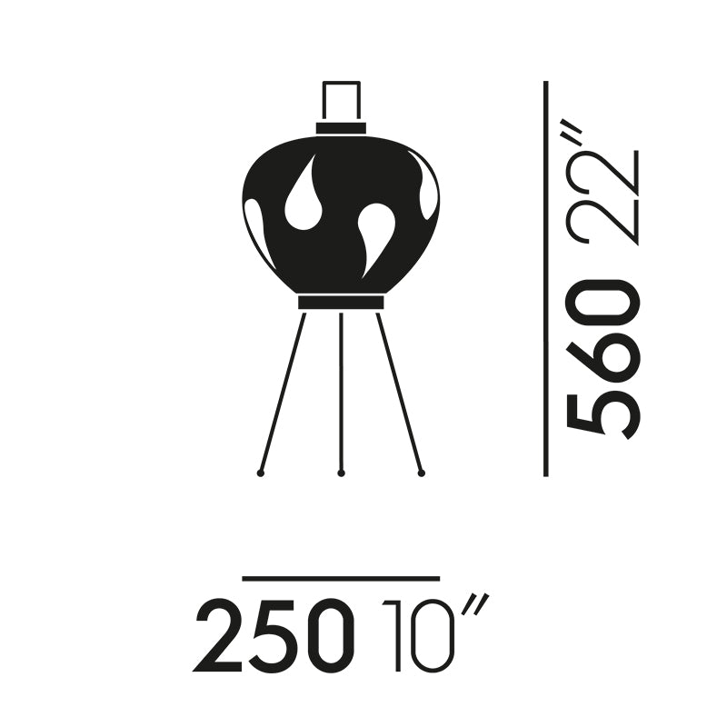 Vitra Akari 3AD Table Lamp