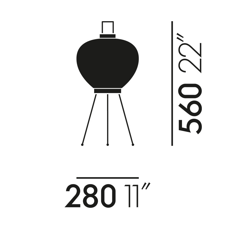 Vitra Akari 3A Table Lamp