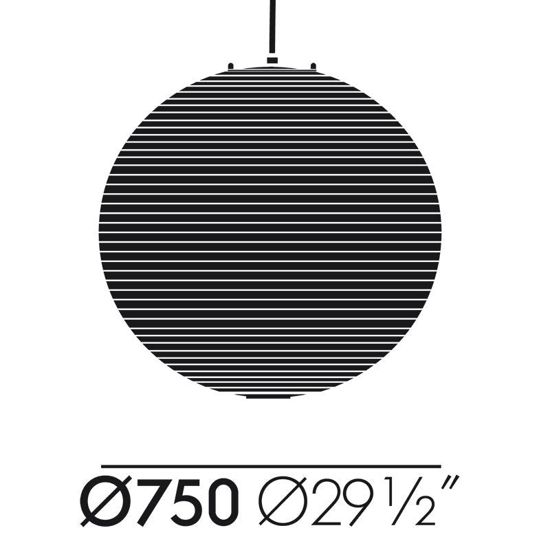 Vitra Akari 75A Suspension Light
