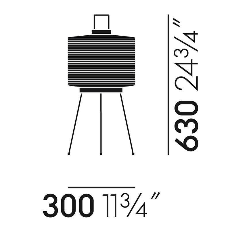 Vitra Akari 7A Table Lamp