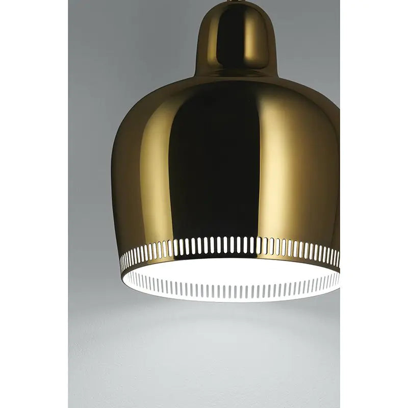 Artek A330S Golden Bell Pendant Light