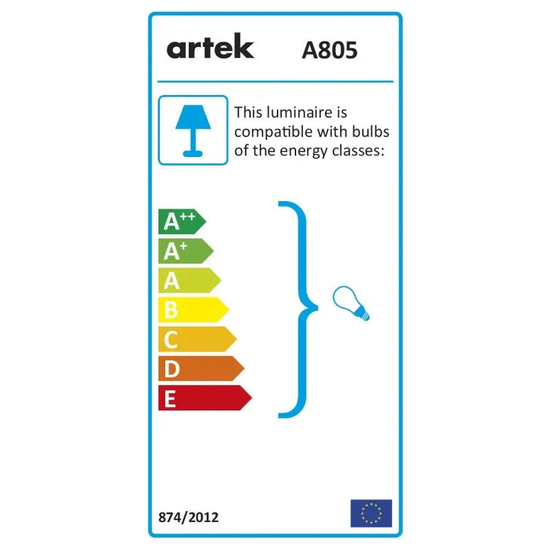 Artek A805 Angel Wing Floor Light