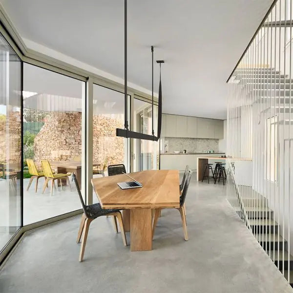 Flos Belt Leather Suspension Light