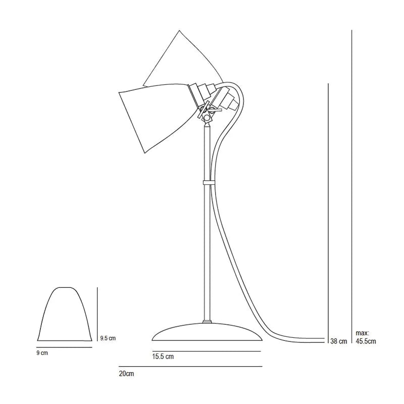 Original BTC Circle Line Table Lamp