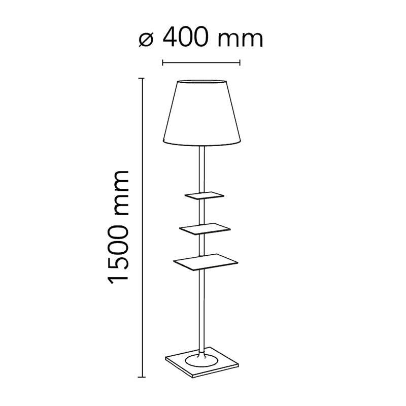 Flos Bibliotheque Nationale Floor Light