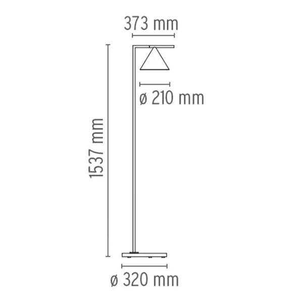 Flos Captain Flint Floor Light