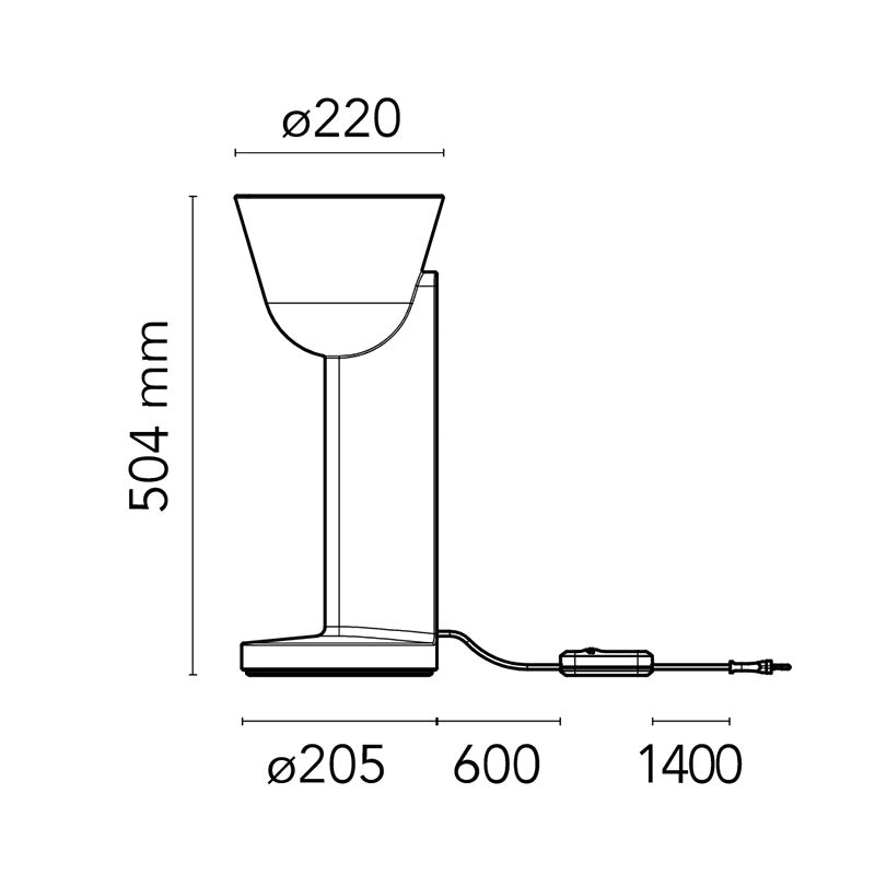 Flos Ceramique Table Light