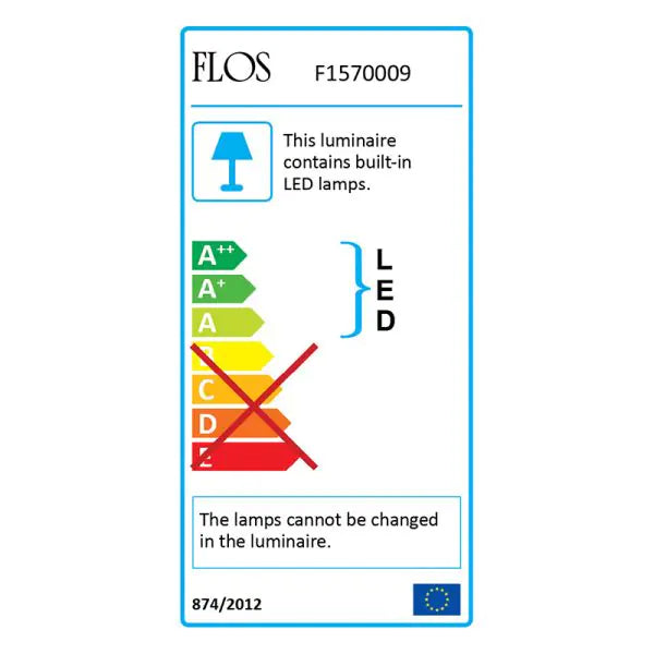 Flos Clara Wall/Ceiling Light