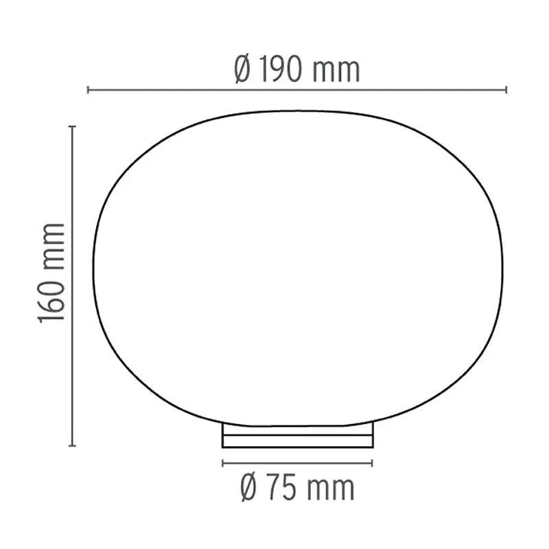 Flos Glo-Ball Basic Zero Table Light