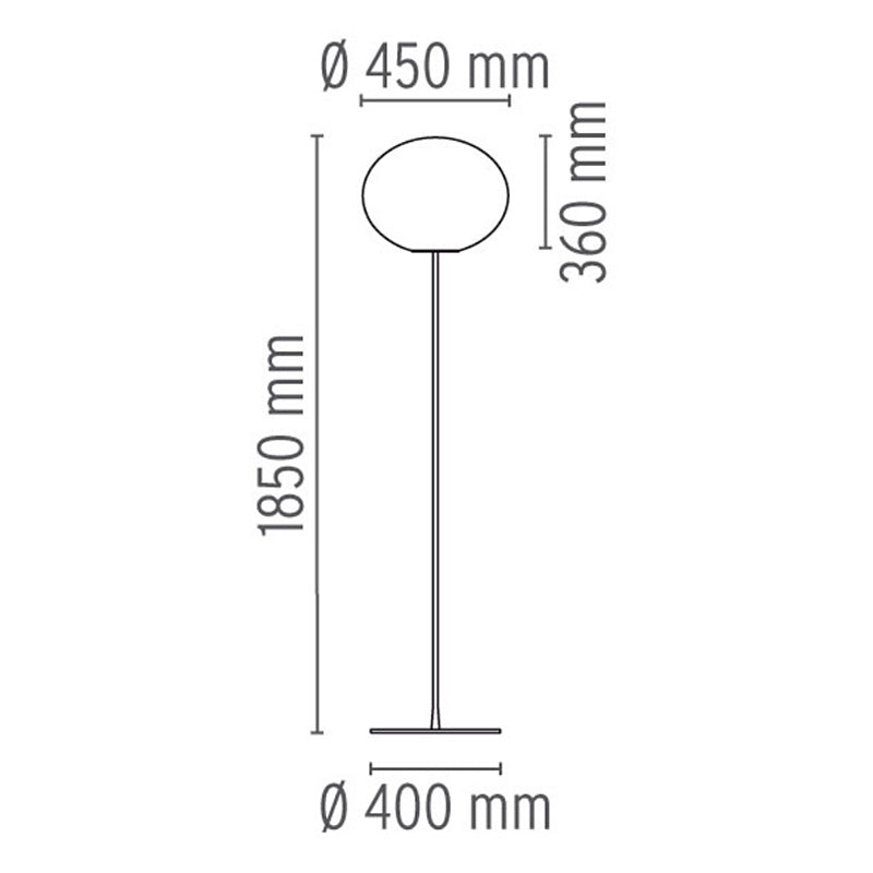 Flos Glo-Ball Floor Lamp – Ex-Display