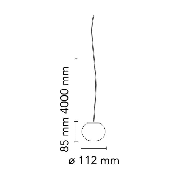 Flos Glo-Ball Mini Pendant Light