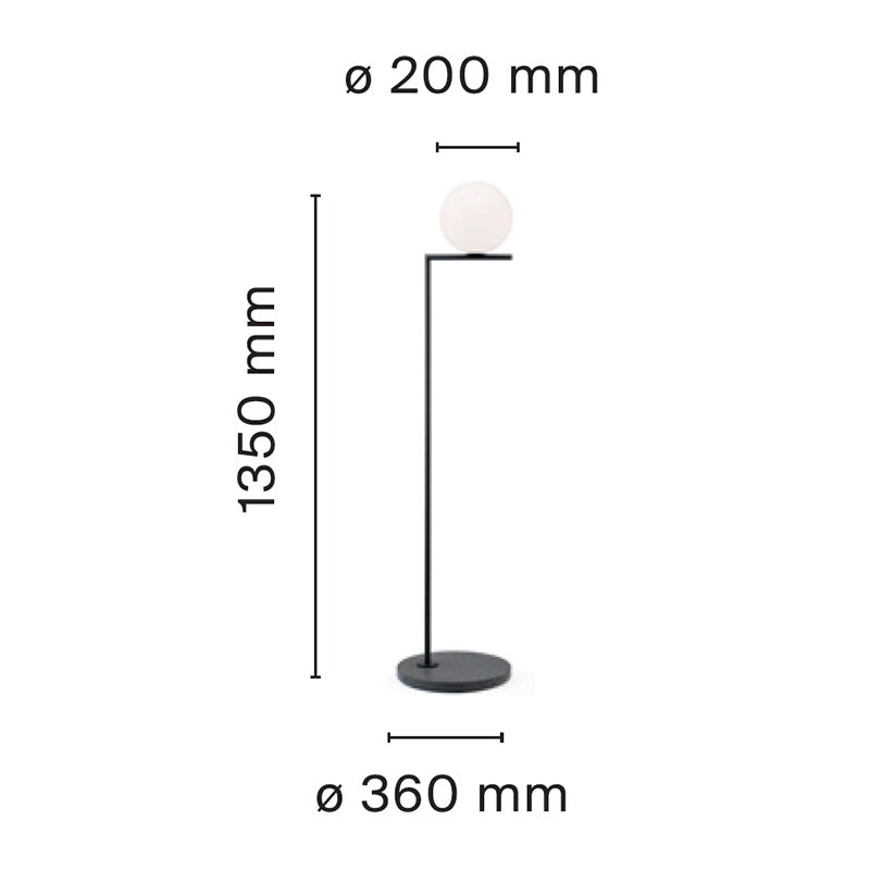 Flos IC F1 Outdoor Floor Lamp