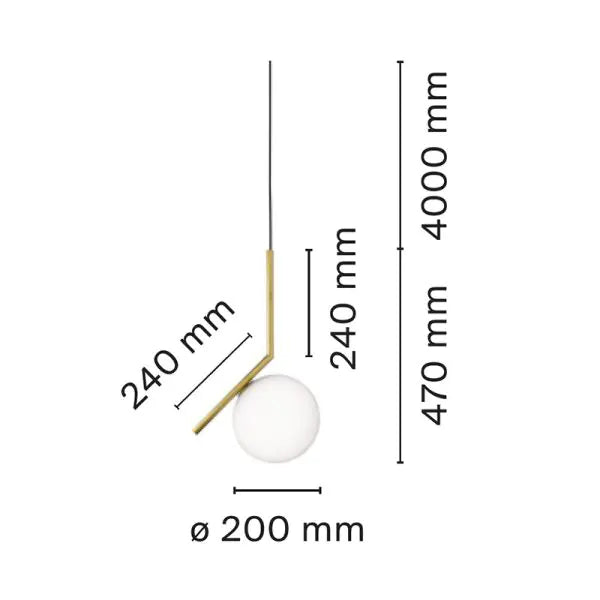 Flos IC S Pendant Light
