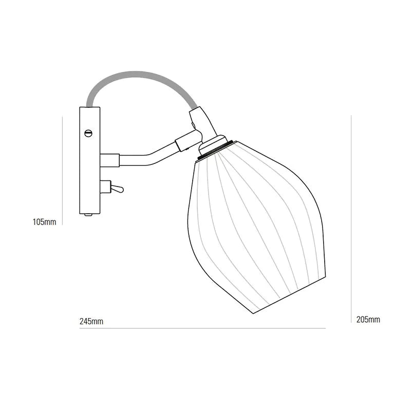 Original BTC Fin Wall Light
