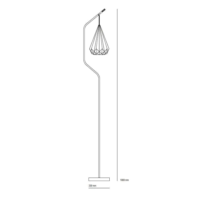 Original BTC Hatton 3 Floor Light