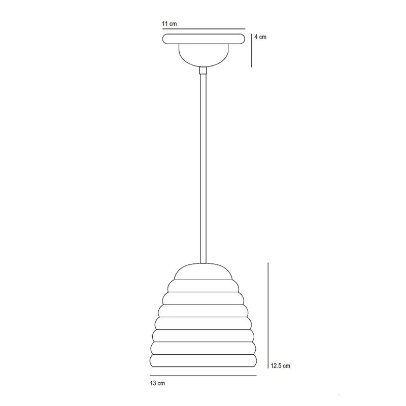 Original BTC Hector Bibendum Pendant Light