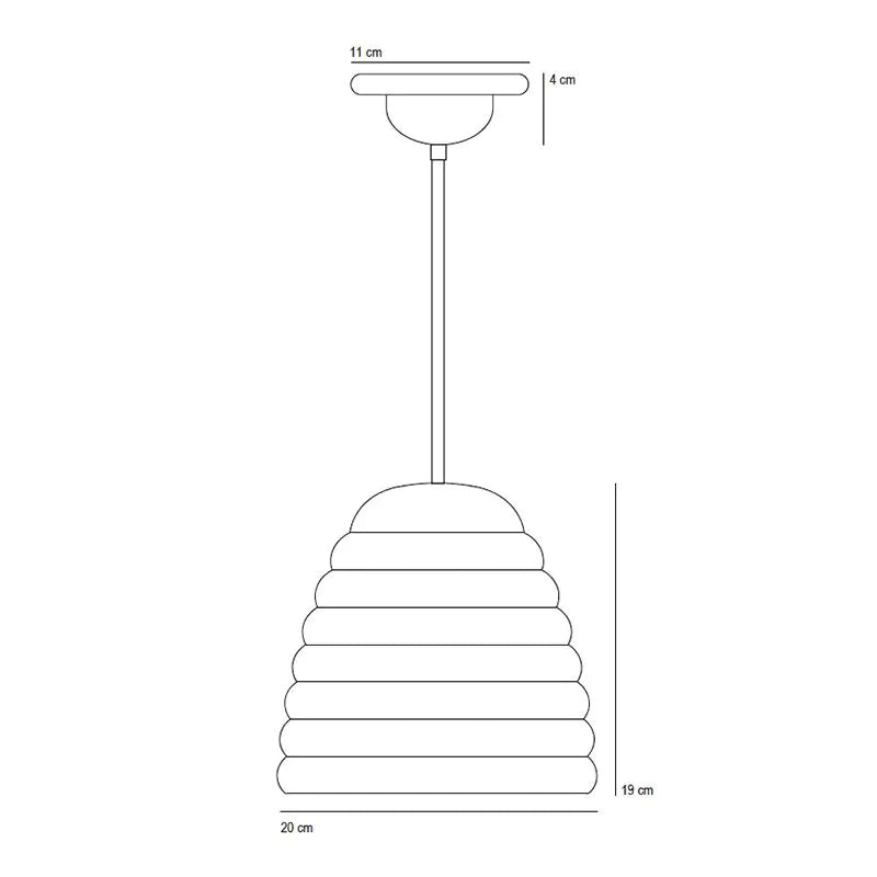 Original BTC Hector Bibendum Pendant Light