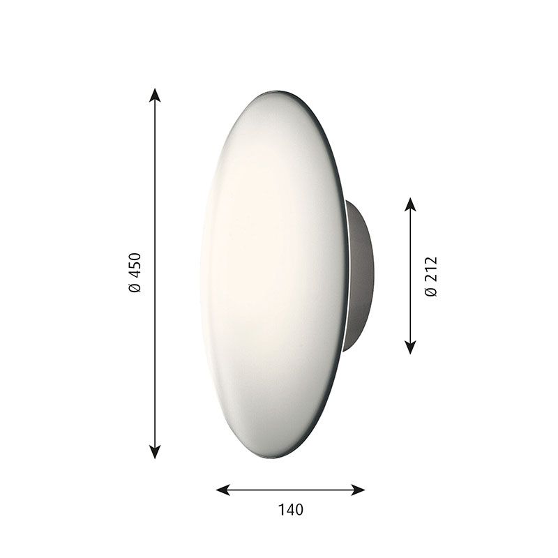 Louis Poulsen AJ Eklipta Wall / Ceiling Light