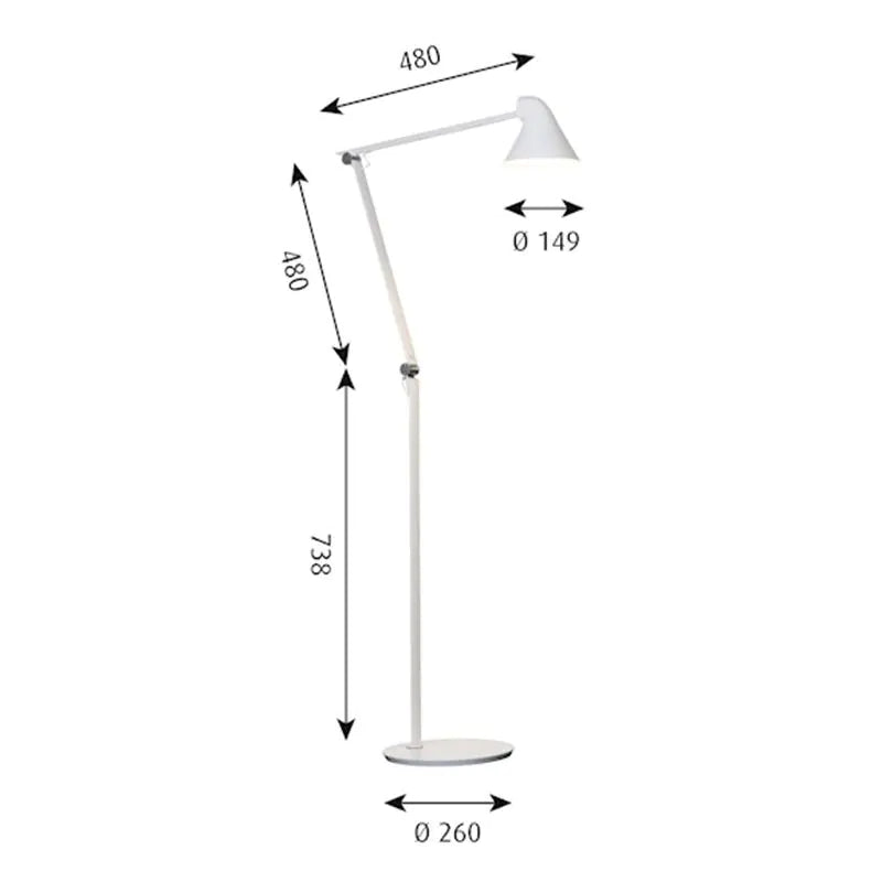 Louis Poulsen NJP Floor Lamp