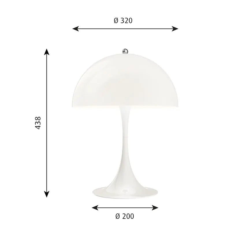 Louis Poulsen Panthella 320 Table Lamp