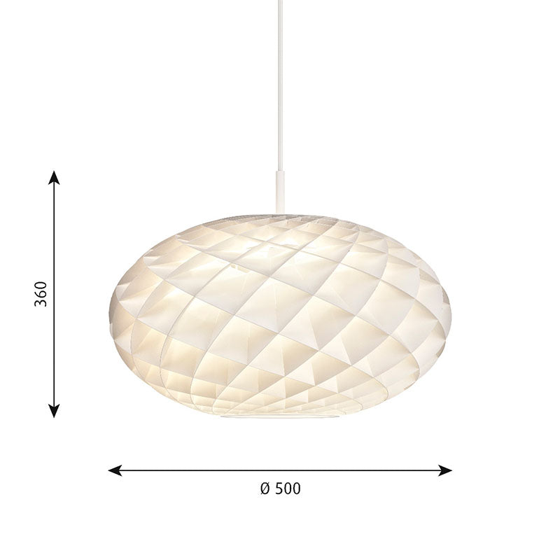 Louis Poulsen Patera Oval Pendant Light