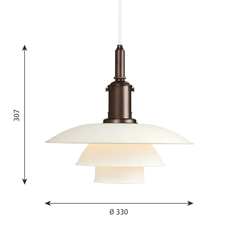 Louis Poulsen PH 3½-3 Pendant Light