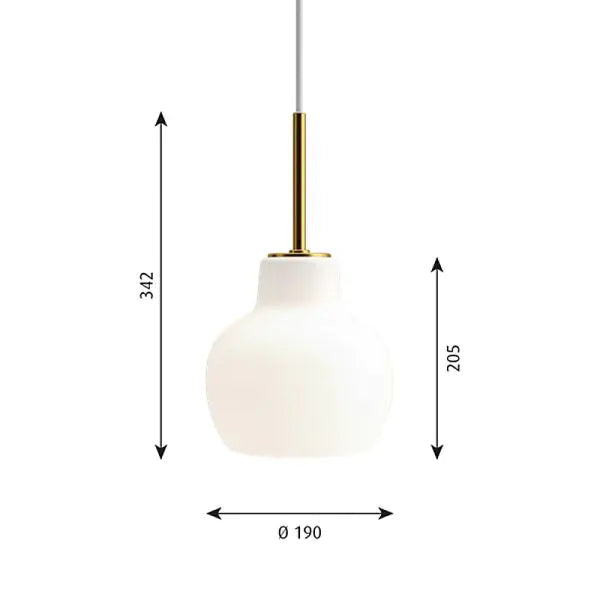 Louis Poulsen VL Ring Crown Single Pendant Light